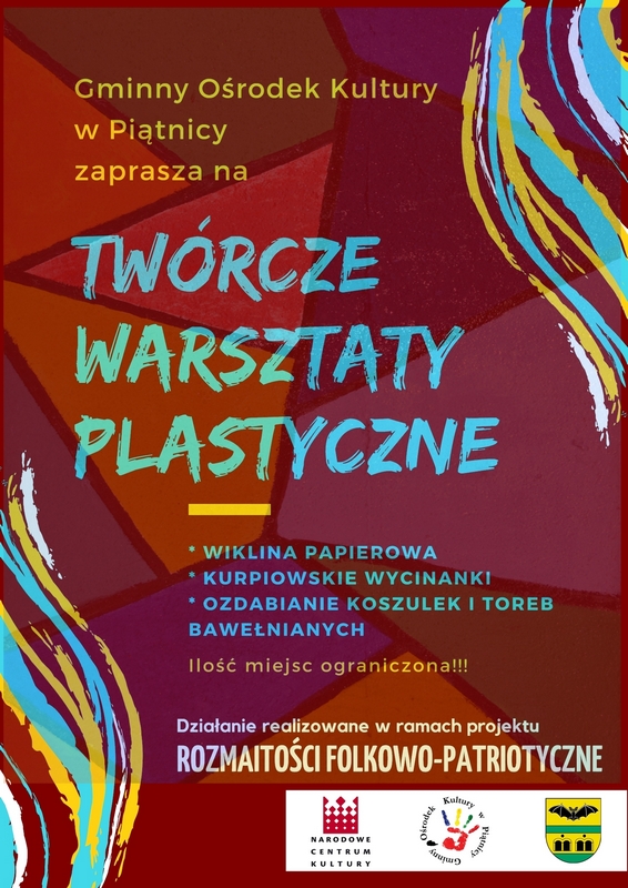 Twórcze Warsztaty Plastyczne - Rozmaitości folkowo-patriotyczne Gr I