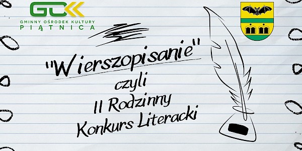 Ruszamy z II edycją Rodzinnego Konkursu Literackiego