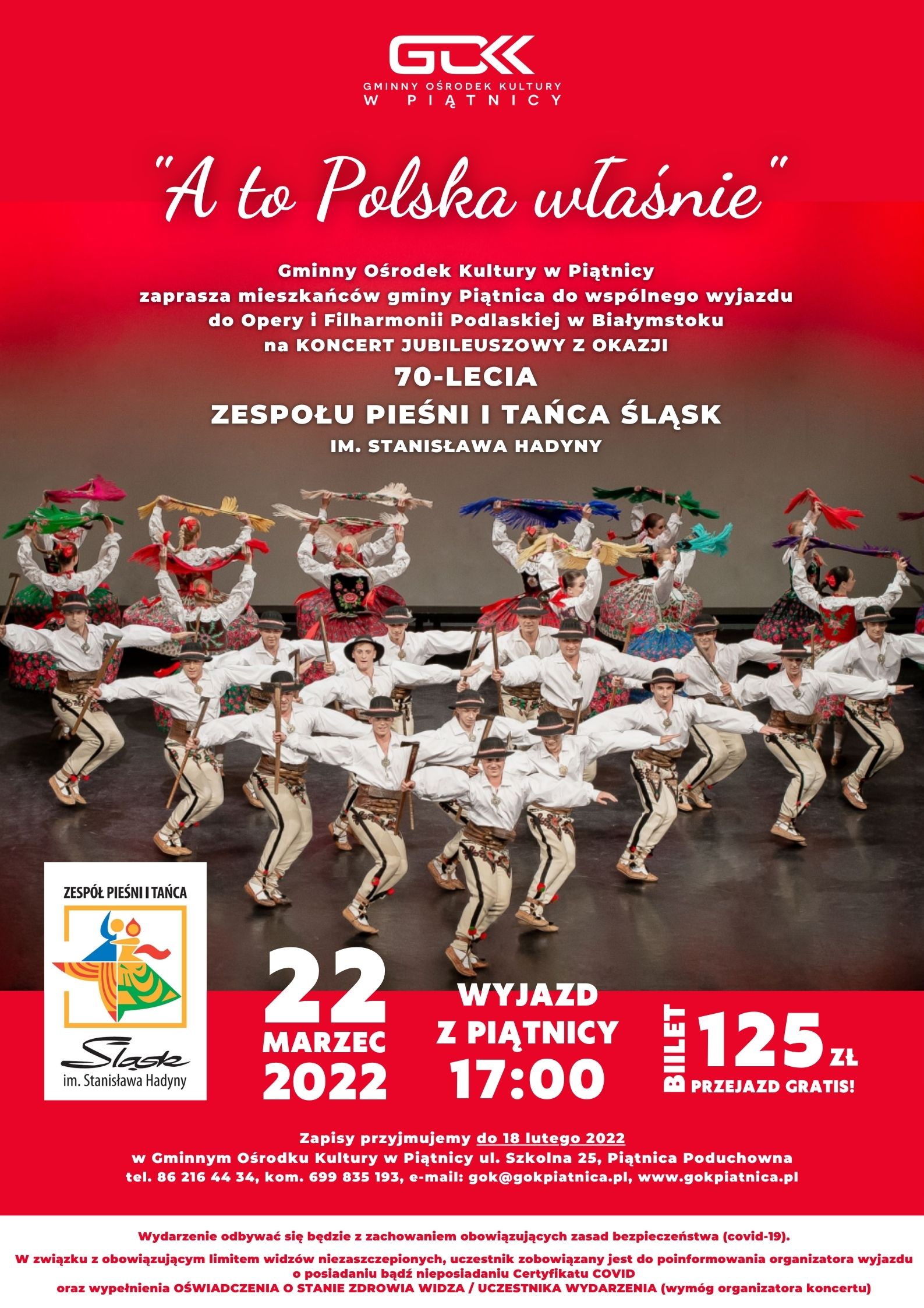 Jubileuszowy koncert "Śląska"!
