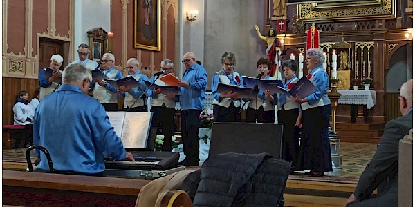 Występ w kościele Przemienienia Pańskiego w Piątnicy