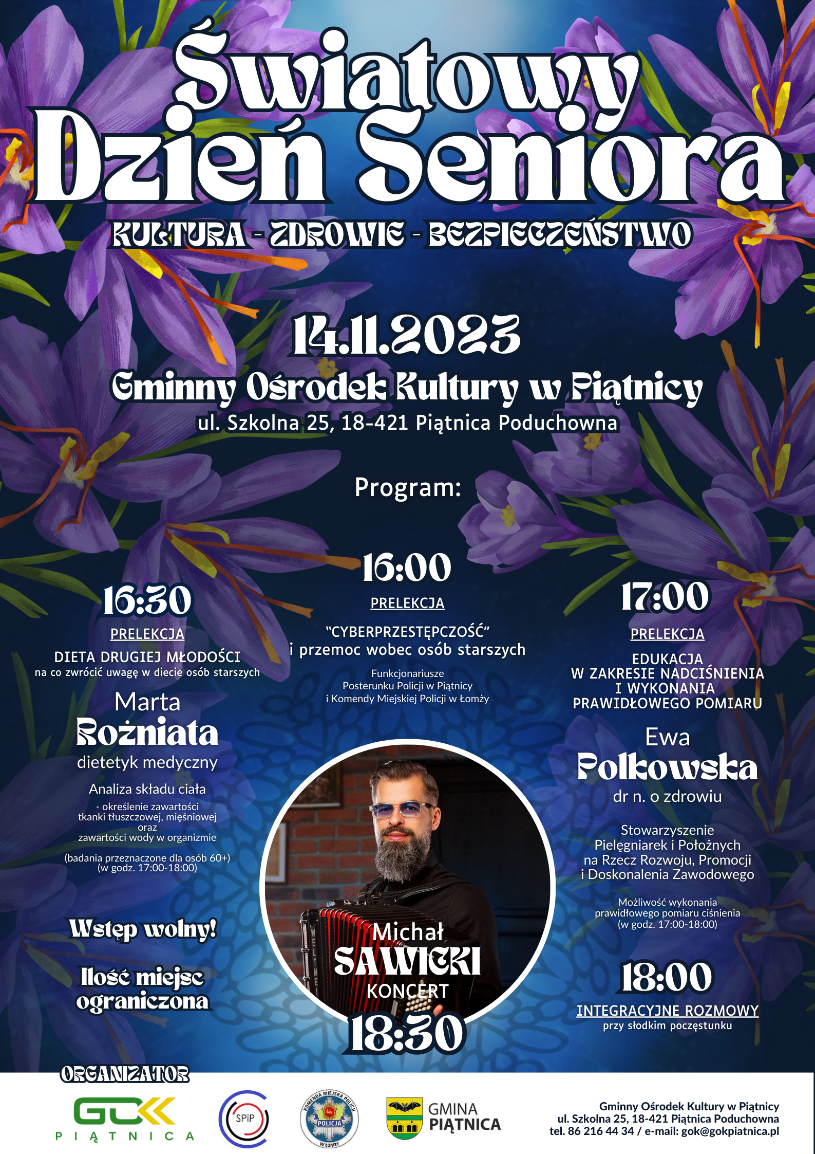 Światowy Dzień Seniora - zdrowie, bezpieczeństwo i rozrywka!