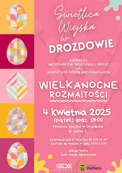 Wielkanocne rozmaitości - warsztaty